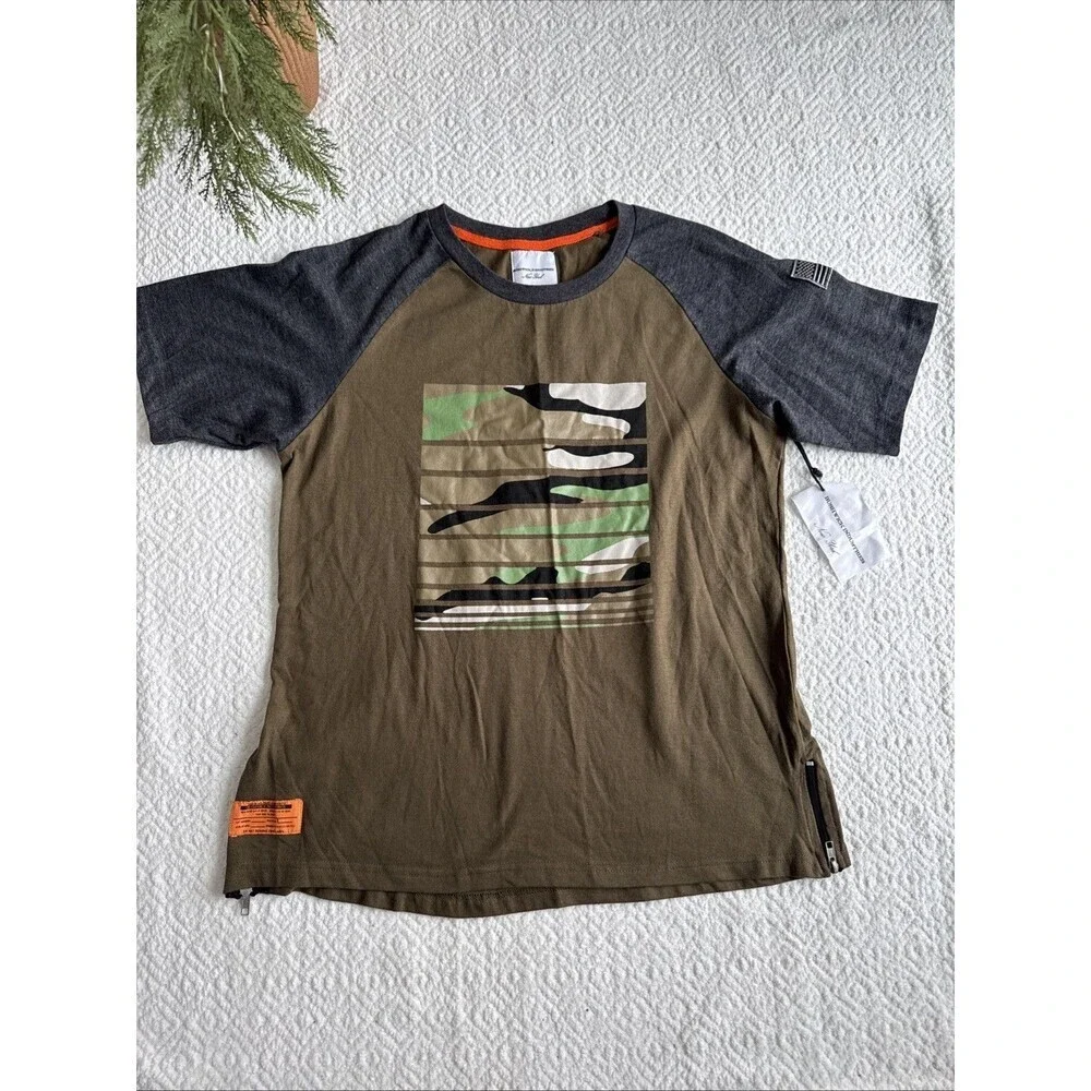 NWT Bushwick Industries Shirt L Tough Military Tough Garments